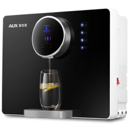 奥克斯（AUX） 净水器家用直饮机加热纯水机壁挂式厨房反渗透饮水机台上式净饮一体机双出水 k75 K75超薄升级款