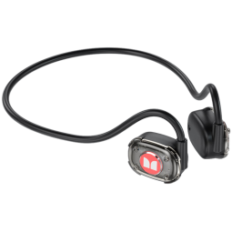 魔声（Monster）Open Ear Lite +气传导不入耳无线蓝牙耳机运动颈挂脖头戴挂耳式蓝牙耳机 黑色