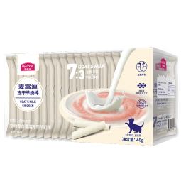 麦富迪猫条猫零食冻干羊奶肉条奶酪棒幼奶猫宠物零食羊奶味40g