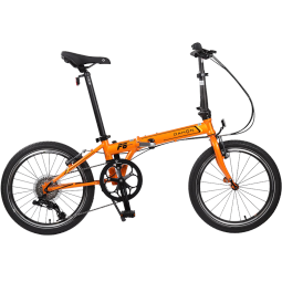 大行（DAHON）P8折叠自行车成人20英寸8速男女式通勤运动单车经典P8 KBC083 橙色【速联X7+苹果胎+马甲线】