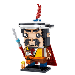 哲高 西游记拼搭积木玩具孙悟空猪八戒国潮玩儿童解压玩具男女孩礼物 QL2323-林冲-160PCS