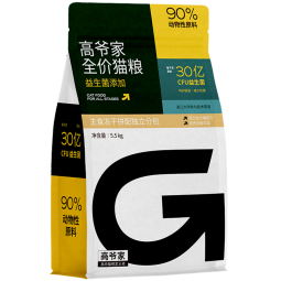 高爷家猫粮幼猫成猫猫粮益生菌无谷冻干双拼猫粮全价猫主粮山林鸡猫粮 益生菌冻干猫粮2.0版（6kg）