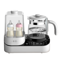 孕贝（yunbaby）奶瓶消毒器烘干一体机恒温水壶婴儿用冲奶粉二合一温奶器热暖奶器 八合一