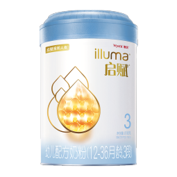 惠氏启赋（Wyeth）进口幼儿配方奶粉蓝钻3段（12-36月） 810g