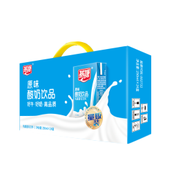 燕塘 原味酸奶饮品 250ml*24盒 家庭量贩礼盒装 常温酸奶 乳酸菌饮料