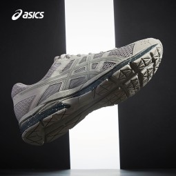 亚瑟士ASICS男鞋缓震跑鞋网面透气运动鞋舒适百搭跑步鞋 GEL-CONTEND 4 灰色/灰色 42.5