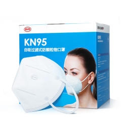 比亚迪(BYD) KN95自吸过滤式口罩 防尘透气工业粉尘防雾霾异味立体口罩 细菌99%过滤 50只独立包装