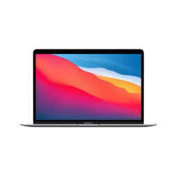 Apple/苹果AI笔记本/2020MacBookAir13.3英寸M1(8+7核)  8G 512G 深空灰电脑 Z124000C5【定制】