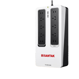 山特（SANTAK) UPS不间断电源应急后备式 家用电脑办公断电保护停电备用智能续航电源 TG-BOX850 850VA/510W NAS