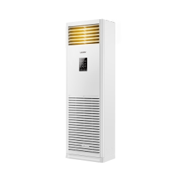 Leader海尔智家出品5匹柜式空调380v五p商用中央空调立式冷暖柜机KFRd-120LW/50BCC13ST 包4米铜管