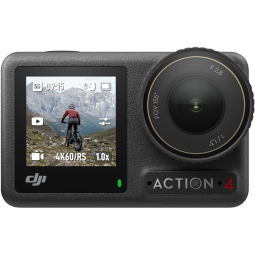 大疆 DJI Osmo Action 4 灵眸运动相机 摩托车骑行滑雪潜水户外vlog相机 OA4防抖摄像机 标准套装 官方标配 无内存卡