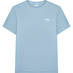 伯希和（Pelliot）户外快干短袖圆领男女跑步运动半袖透气t恤11121501灰蓝色L