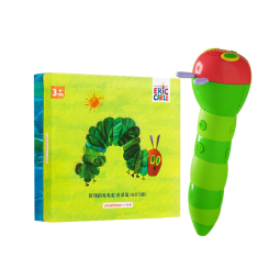 小彼恩毛毛虫点读笔2.0婴幼儿童宝宝英汉双语启蒙儿童学习笔幼儿早教机 毛毛虫点读笔2.0英文版