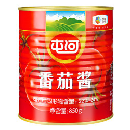 屯河番茄酱 储备罐头 新疆内蒙古番茄 意大利面酱 850g 中粮出品