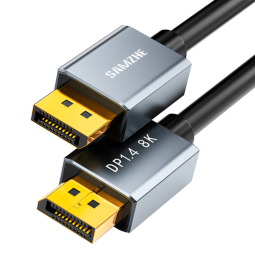 山泽 DP线1.4版8K高清4K240Hz 2K240/165HzDisplayPort电脑游戏电竞显示器视频线1.5米 兼容1.2 DP15