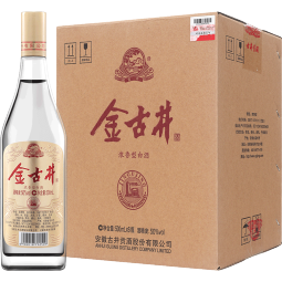 古井贡酒金古井 浓香型白酒 50度500ml*6瓶 整箱装