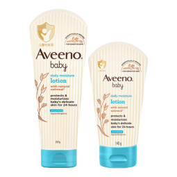 艾惟诺（Aveeno）儿童身体乳润肤乳婴儿身体乳面霜宝宝面霜深层滋润227g+140g