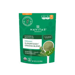 NAVITAS美国进口Greens Blend 小麦草羽衣甘蓝辣木冻干 混合蔬菜粉180g