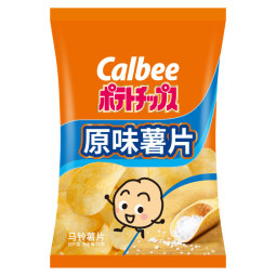 卡乐比（Calbee）经典薯片系列 原味70g 休闲零食 休闲膨化食品