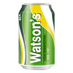 屈臣氏（Watsons）苏打水原味汤力水气泡水饮料整箱 330ml*12瓶【莫吉托】