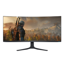 外星人（ALIENWARE）34英寸 曲面显示器 准4K 165Hz 0.1ms创新量子点QD-OLED 游戏高刷带鱼屏AW3423DWF