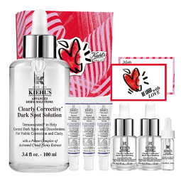 科颜氏（Kiehl's）安白瓶淡斑精华液100ml 美白VC护肤品生日礼物女送男女友