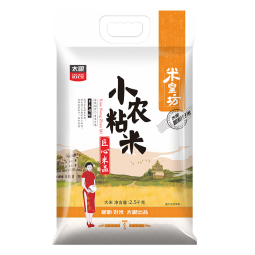 太粮 米皇坊 小农粘米 油粘米 籼米 大米2.5kg