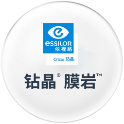 依视路（ESSILOR） 新款商务男镜架时尚潮流镜框女配依视路镜片近视定制眼镜 钛+金属-全框-4023BK-黑色 镜框+依视路膜岩非球面1.60现片