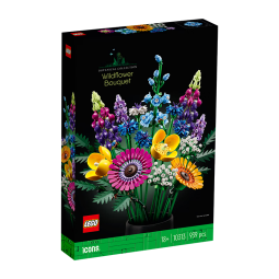 乐高（LEGO）积木 花植家居手捧花永生花拼装玩具女孩生日礼物【D2C限定款】 10313 繁花