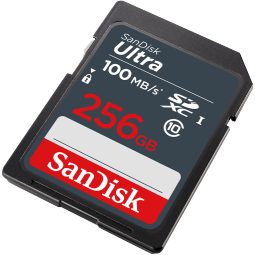 闪迪（SanDisk）256GB SD相机内存卡 C10 拍摄全高清视频 微单/单反数码相机存储卡 坚固耐用 超高性价比