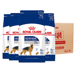 皇家狗粮 成犬狗粮 犬粮宠物大型犬GR26全价犬粮≥15月4KG*4