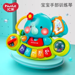 汇乐玩具摇摆鹅充电版+小萌象琴婴儿宝宝玩具早教男女孩生日新年礼物