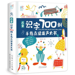 发声书 有声手指点读书:汉字读和写 3-6岁 儿童识字700例点读大书 会说话的识字书2-5岁幼儿园早教启蒙益智 海润阳光