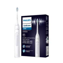 飞利浦（PHILIPS）成人电动牙刷钻石3系 情侣款送男生女友生日礼物 新年礼物 HX5181/01皓月白 HX6730升级款