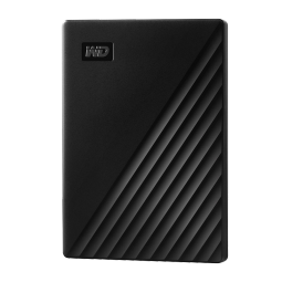 西部数据（WD）2TB 移动硬盘 USB3.0 My Passport随行版2.5英寸 黑 机械硬盘 手机笔记本电脑外接 家庭存储 