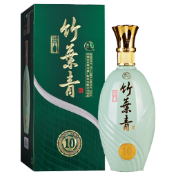 竹叶青（CHUYEHCHING）酒 杏花村汾酒 青瓷10版 【年货送礼】 38度 500mL 1瓶 单瓶装