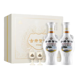 古井贡怀旧版礼盒装 浓香型白酒 50度纯粮食酒500mL 2瓶 节日送礼礼盒 50度 500mL 2瓶 礼盒装