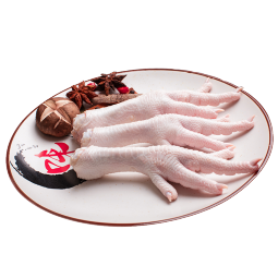 同德义利 白羽鸡爪2斤/袋圈养凤爪烤鸡爪子卤鸡爪冷冻食品