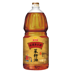 金龙鱼 食用油 非转基因 压榨 外婆乡小榨菜籽油 1.8L  