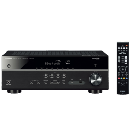 雅马哈（Yamaha）HTR-3072 音响 音箱 家庭影院 5.1声道AV功放机 4K 杜比 DTS 蓝牙 USB 进口 黑色