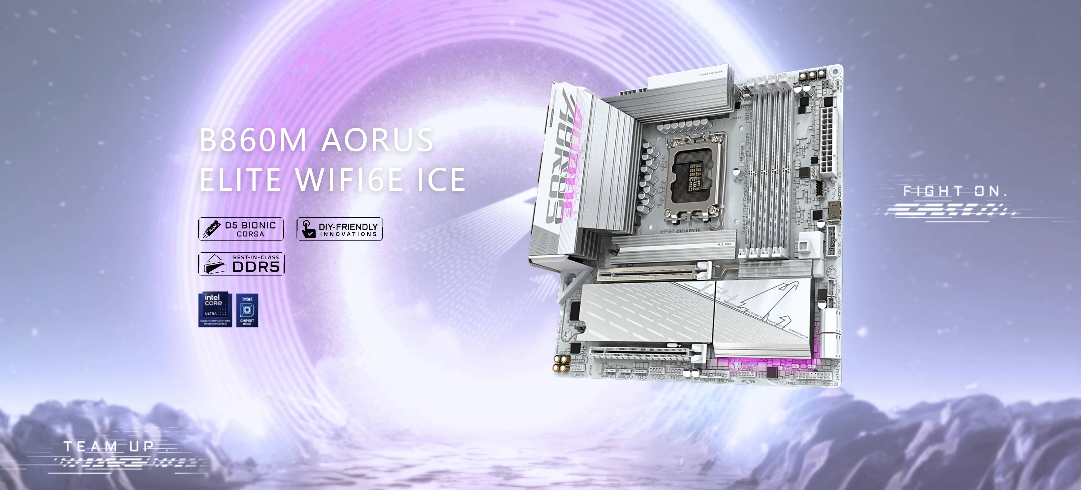 Ultra 200S的中端旗舰座驾 技嘉B860M AORUS ELITE WIFI6E ICE