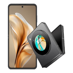 努比亚（nubia） Flip 8GB+256GB 焦糖色 高通骁龙芯片 5000万后置双摄 120Hz屏 5G 拍照AI小折叠屏 国家补贴