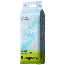 babycare【品牌直供 安心品质】 Air pro超薄透气拉拉裤成长裤加量装箱装XXL66片(大于15kg)