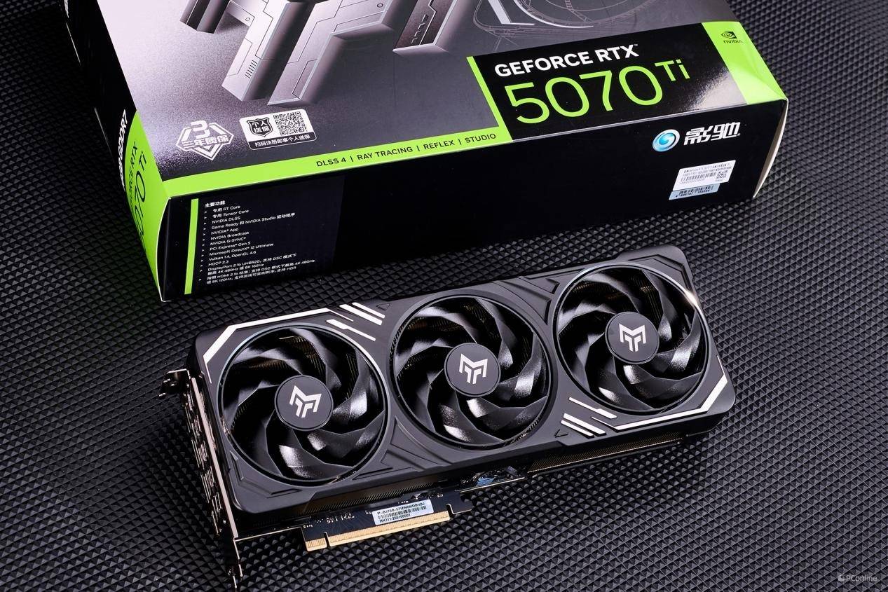 「影驰RTX 5070 Ti金属大师 OC」4K光追游戏的终极甜品卡，性能与颜值双爆表