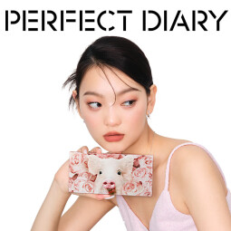 完美日记（PERFECT DIARY）探险家十二色动物眼影猫咪小猪百搭生日礼物送女友 【HOT】小猪玫瑰盘