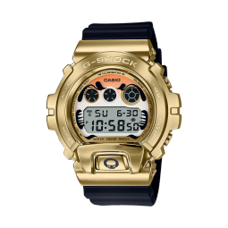 卡西欧（CASIO）G-SHOCK 达摩联名款防水防震运动男士手表学生手表GM-6900GDA-9PR