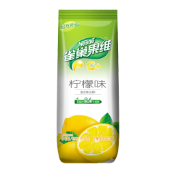 雀巢果维C+柠檬味840g/袋 富含维C 低脂果珍冲饮果汁粉