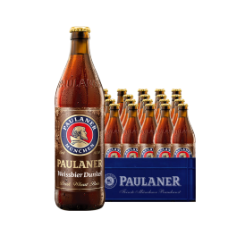 保拉纳（PAULANER）浓色小麦（黑）啤酒 500ml*20瓶德国进口