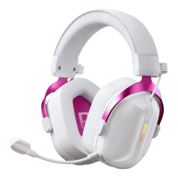 迈从（MCHOSE）S9Pro 游戏耳机头戴式 电竞耳麦 电脑耳机无线 蓝牙/2.4G/有线专业赛事级低延迟电脑USB7.1声道吃 S9 白色（类肤感耳罩）