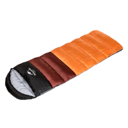 NatureHike挪客信封带帽棉睡袋单人秋冬季成年人可拼接双人加厚被子露营大人 (6~9°C)中空棉/陶泥灰(U250)